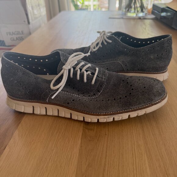 Cole Haan Other - Cole Haan Men's ZERØGRAND Grey Wingtip Oxfords - US 12